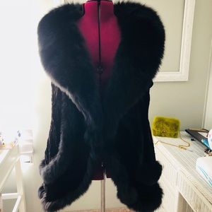 Barnes fur coat vest
